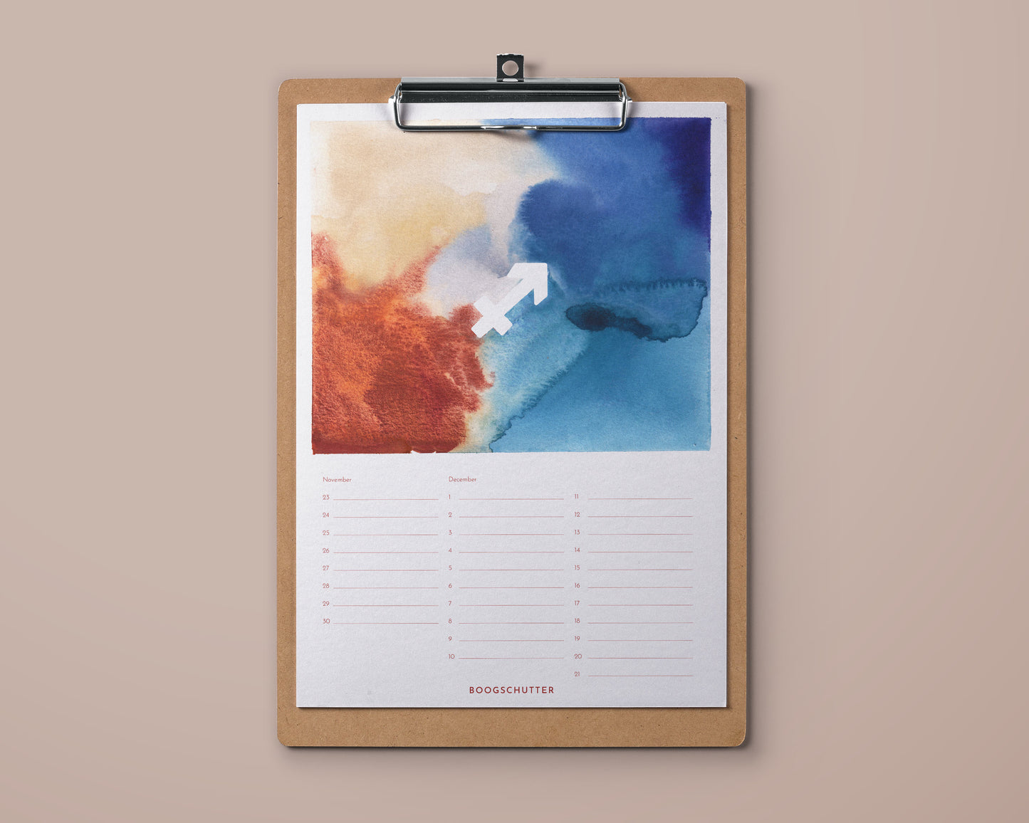 Verjaardagskalender Zodiac