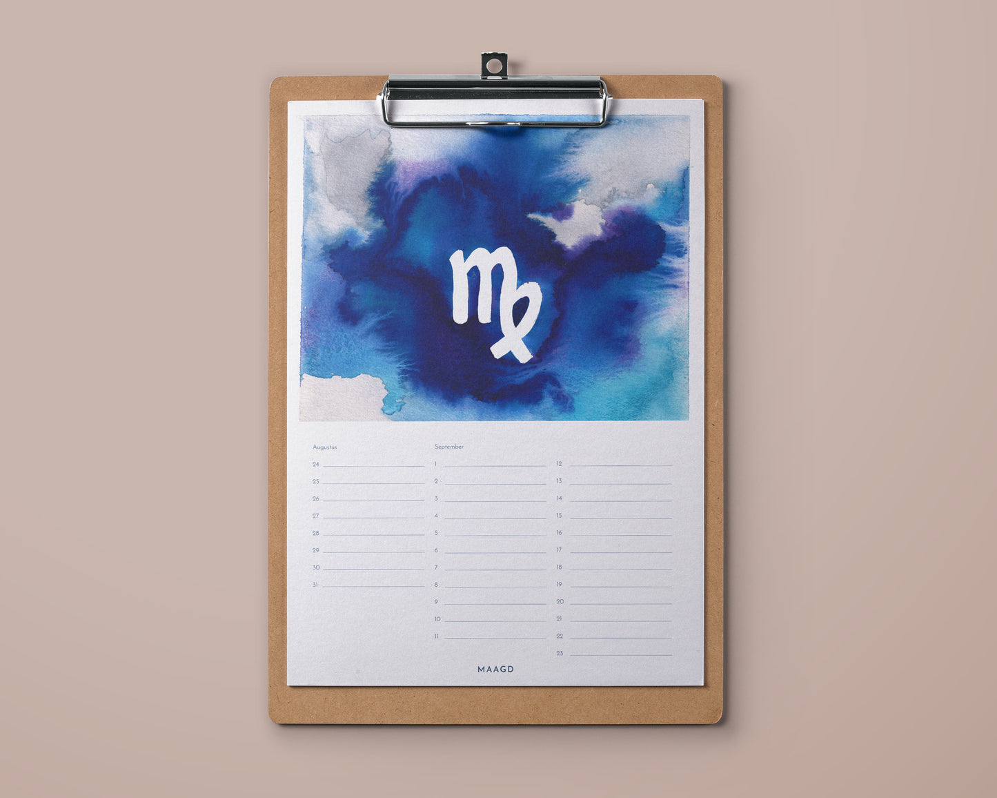 Verjaardagskalender Zodiac