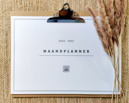 Minimalistische Familie Maandplanner