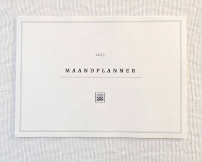 Minimalistische Familie Maandplanner